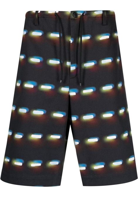 shorts con stampa Len Lye DRIES VAN NOTEN | Pantalone | PENNYSHORT2024900
